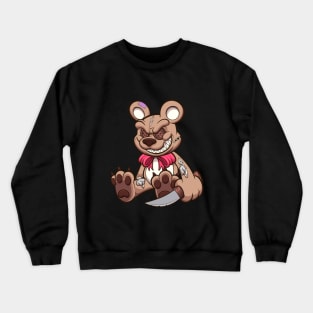 Evil Teddy Bear Crewneck Sweatshirt